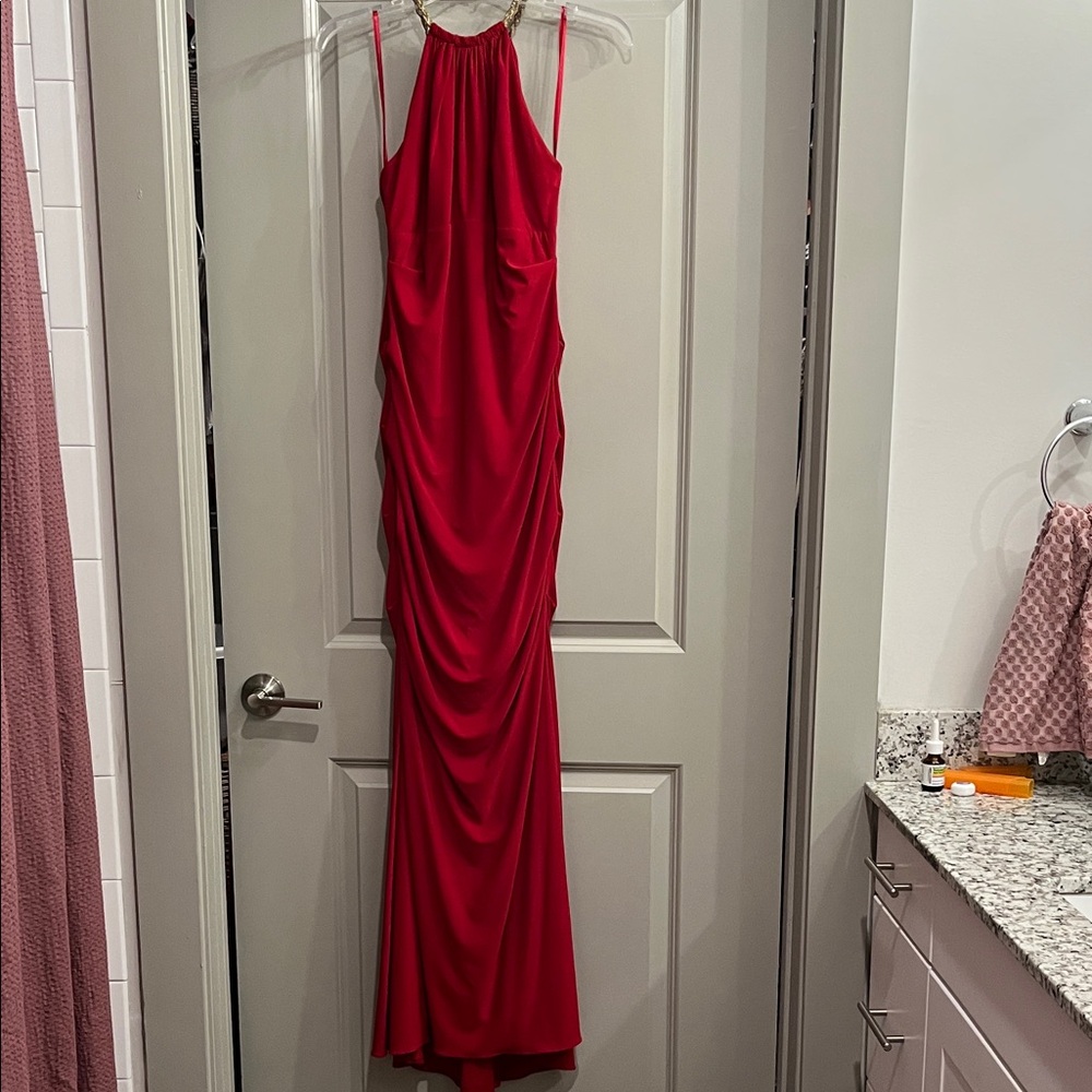 Cache Elegant Red Dress